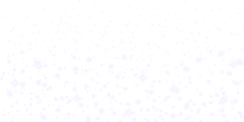 Bright purple sparks and glowing confetti swirl beautifully on a transparent background. The sparkling dust creates an elegant festive effect with soft light highlights. PNG