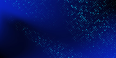 Digital Pixel Explosion. Abstract Virtual Cyber Space Data Flow. Halftone Pixel Effect Round Explosion. Vector Illustration.