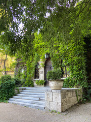 An old building in the Belgrade zoo