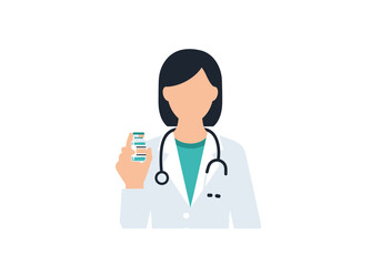 Doctor holding vaccine bottle in hand vaccination concept healthcare professional immunisation campaign disease prevention remedy cure medical worker