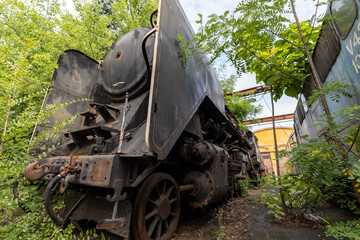 old steam locomotive