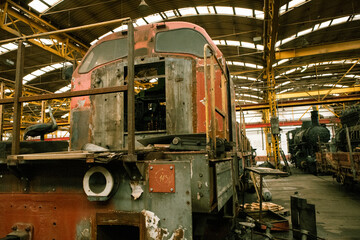 old steam locomotive