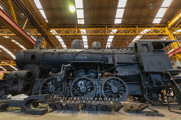 old steam locomotive