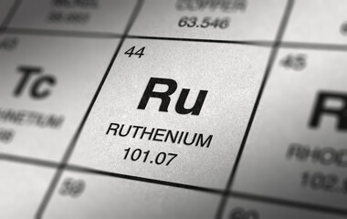 RUTHENIUM Element 44 of the periodic table
