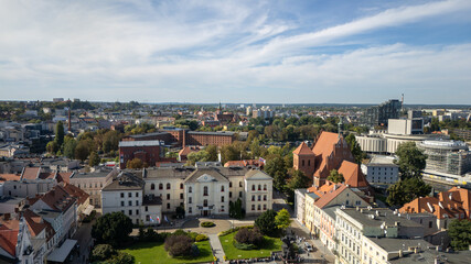 Aerial View The Vibrant Tapestry