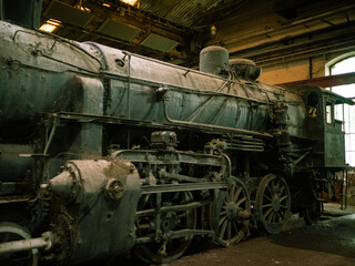 old steam locomotive