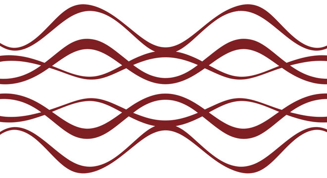 Maroon waves intersect