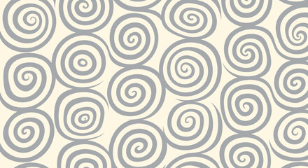 Fototapeta premium Gray spirals pattern