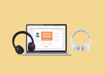 Online course engagement digital learning educational platform home setting informative