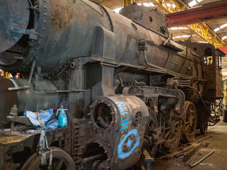 old steam locomotive