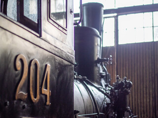old steam locomotive