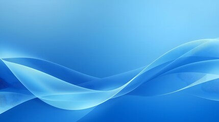 Smooth Blue Gradient Abstract Background