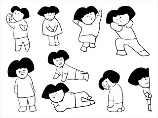 Funny Girl Meme Comic Style