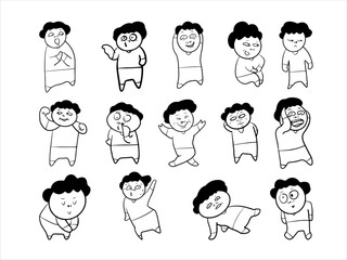 Hilarious Meme Doodle Girl Expression