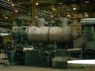 old steam locomotive