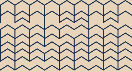 Interlocking arrow pattern