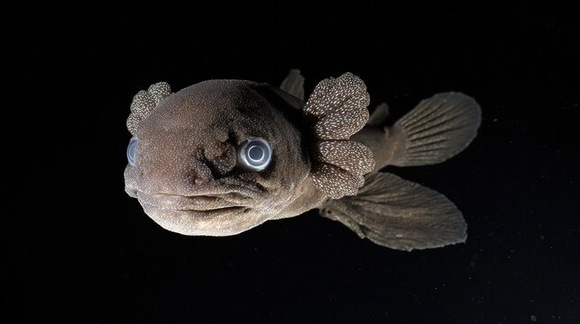 Bioluminescent Protrusions, Chimaera of the Deep, Glowing Underwater Creature