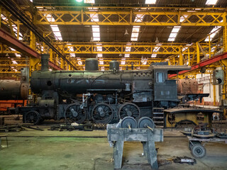old steam locomotive