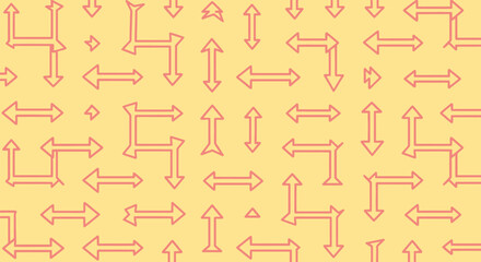 Arrow direction pattern