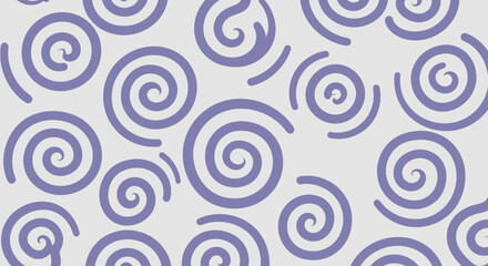Violet spirals