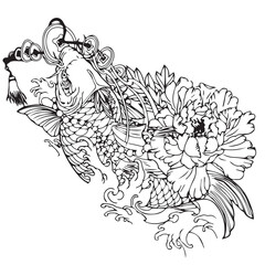 Koi fish tattoo 002