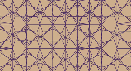 Starry lattice pattern