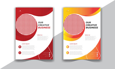 Minimal Corporate Business Flyer Design For Office And Business Use