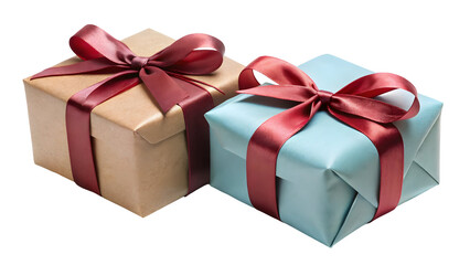 Obraz premium red gift box