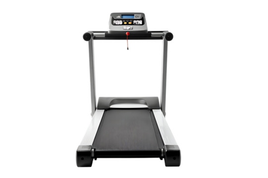 Modern Electric Treadmill with LCD Display for Home Gym Workouts and Fitness Training Equipment