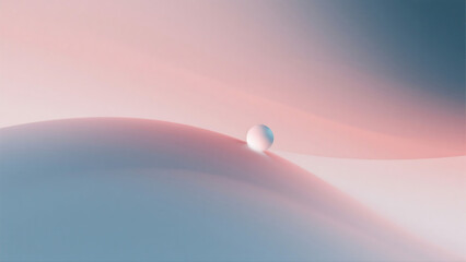 soft smooth blend of pink and baby blue sun and clouds in minimal gradient pastel background, dreamy abstract texture &high resolution