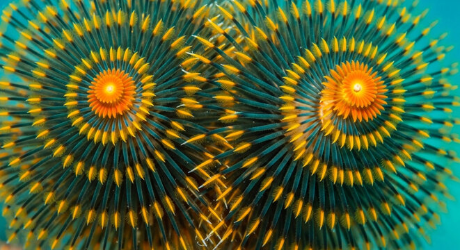 Tube Worm Radioles Abstract Macro Photography