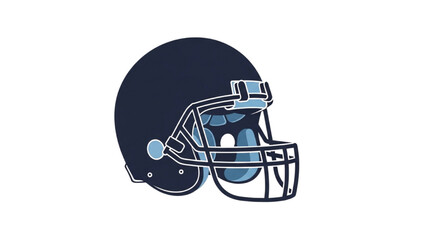 American Football Helmet – Vector Illustration AI EPS PNG JPEG