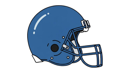American Football Helmet – Vector Illustration AI EPS PNG JPEG