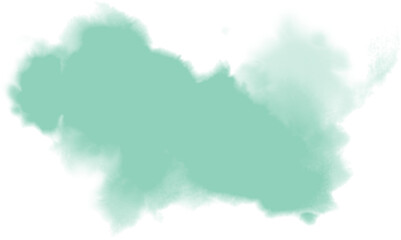 Watercolor stain decoration
