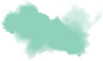 Watercolor stain decoration