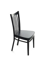 Fototapeta premium One stylish chair isolated on white. Used stuff