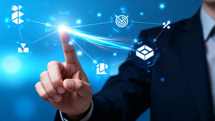 TouchingDigitalIcons