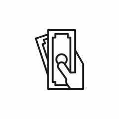 cash payment icon sign vector