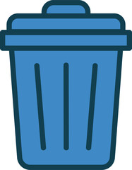 World Cleanup Day vector flat design illustration. trash can vector flat design illustration