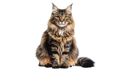 Fototapeta premium maine coon cat