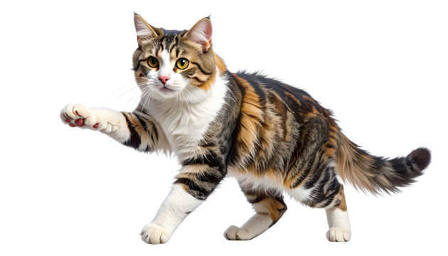 scottish fold cat isolated