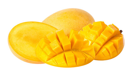 mango isolated on white background