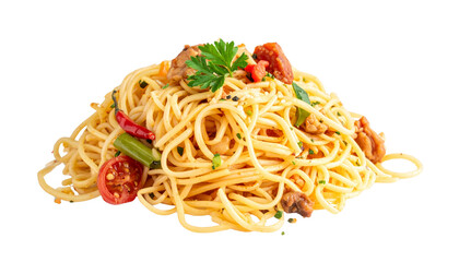 spaghetti with tomato sauce
