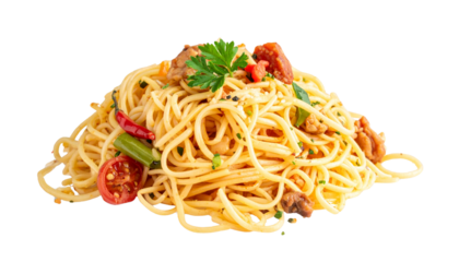 spaghetti with tomato sauce