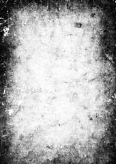 Large vintage paper texture with a transparent background