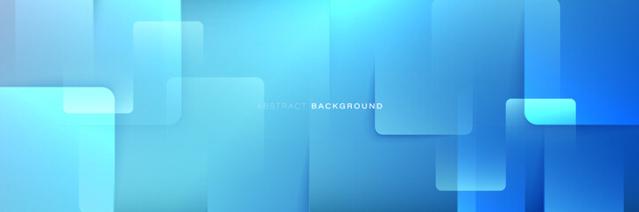 Abstract gradient blue modern geometric square pattern background for wallpaper, web banner, and backdrop
