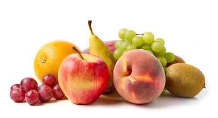 composition of various fruits