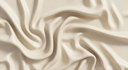 Soft Textured Fabric Folds With Gentle Shadows Create A Luxurious Drape