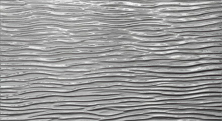 Abstract Grooves and Ridges with Subtle Ripples Reflecting Light and Shadow