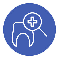 Obraz premium Dental Checkup Vector Icons